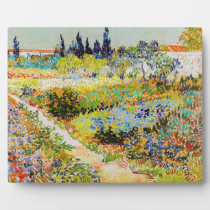 Vincent van Gogh - Garden at Arles Plaque