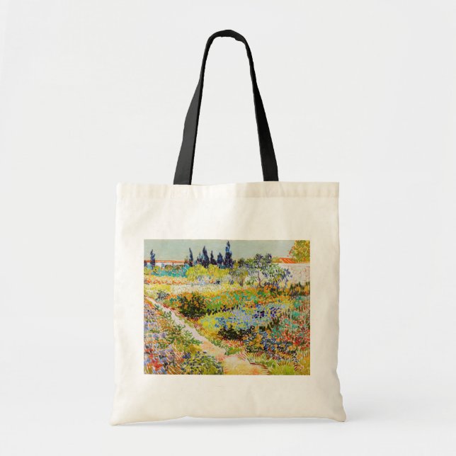 Vincent van Gogh - Garden at Arles Tote Bag (Front)