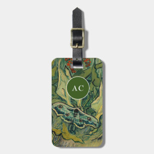 Vincent van Gogh - Giant Peacock Moth Luggage Tag