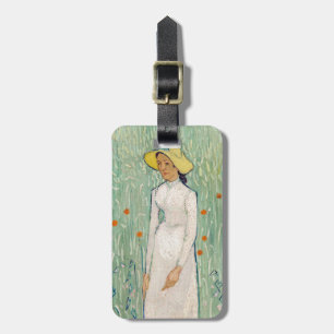 Vincent van Gogh - Girl in White Luggage Tag