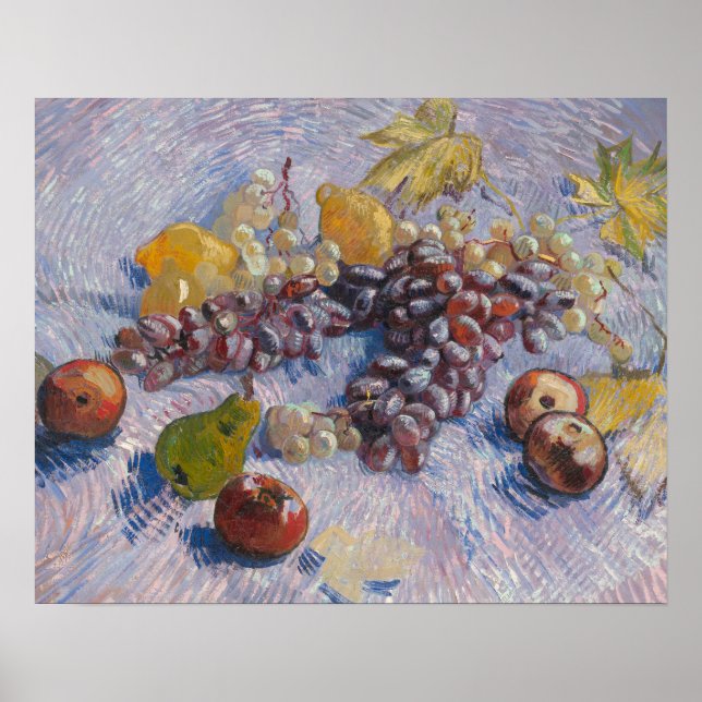 Vincent van Gogh - Grapes, Lemons, Pears, Poster (Front)