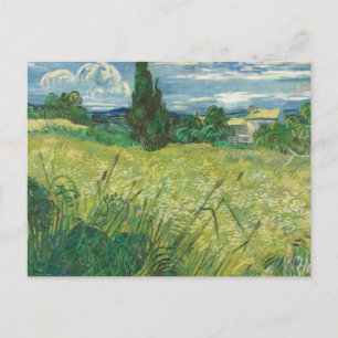 Vincent van Gogh - Green Field Postcard