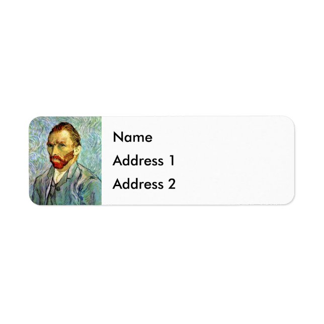 Vincent Van Gogh - Green Self-Portrait Fine Art (Front)