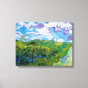 Vincent Van Gogh - Green Wheat Fields In Auvers Canvas Print