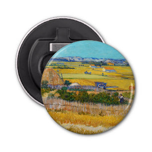 Vincent van Gogh - Harvest at La Crau Bottle Opener