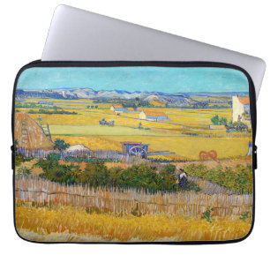 Vincent van Gogh - Harvest at La Crau Laptop Sleeve