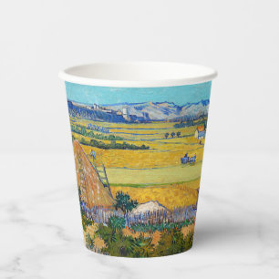 Vincent van Gogh - Harvest at La Crau Paper Cups