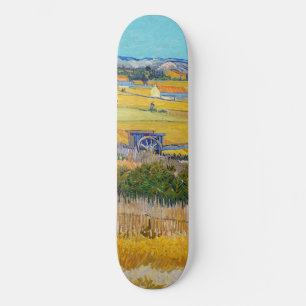 Vincent van Gogh - Harvest at La Crau Skateboard