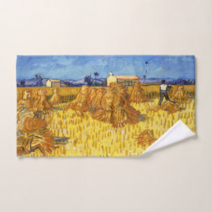 Vincent van Gogh - Harvest in Provence Bath Towel Set