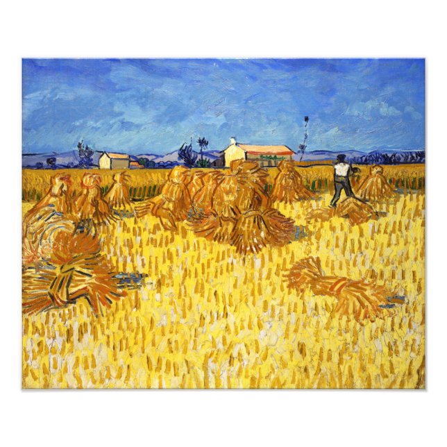 Vincent van Gogh - Harvest in Provence Photo Print (Front)