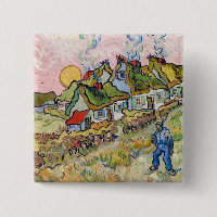 Vincent van Gogh - Houses and Figure