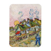 Vincent van Gogh - Houses and Figure