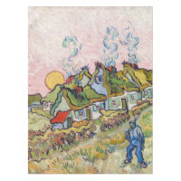 Vincent van Gogh - Houses and Figure