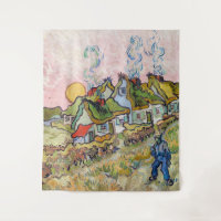 Vincent van Gogh - Houses and Figure