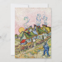 Vincent van Gogh - Houses and Figure