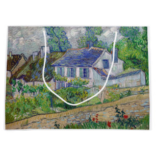Vincent van Gogh - Houses at Auvers Large Gift Bag