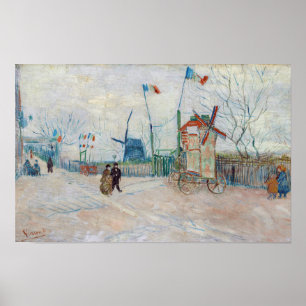 Vincent van Gogh - Impasse des Deux Freres Poster