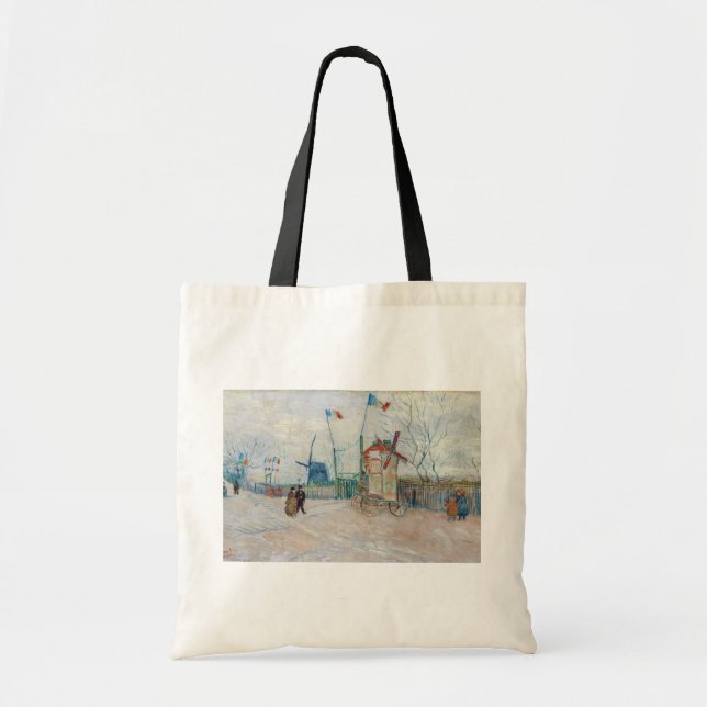 Vincent van Gogh - Impasse des Deux Freres Tote Bag (Front)