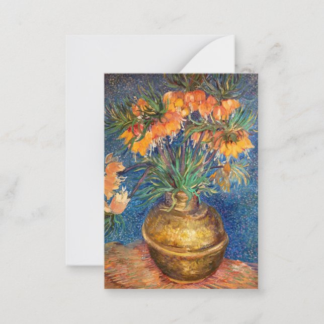 Vincent van Gogh - Imperial Fritillaries Card (Front)