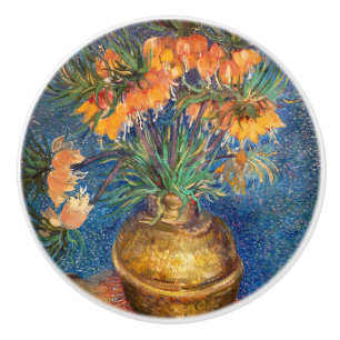 Vincent van Gogh - Imperial Fritillaries Ceramic Knob