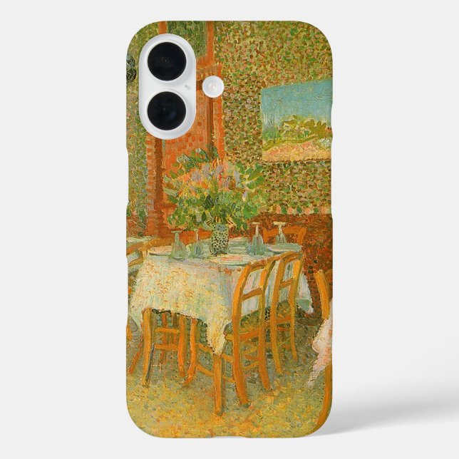 Vincent van Gogh - Interior of a Restaurant Case-Mate iPhone Case (Back)