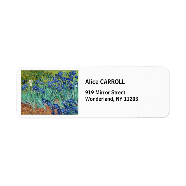 Vincent Van Gogh - Irises (Front)