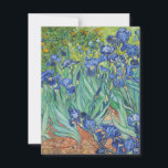 Vincent Van Gogh - Irises 1889 Thank You Card<br><div class="desc">Vincent Van Gogh - Irises 1889</div>