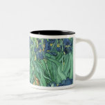 Vincent van Gogh | Irises, 1889 Two-Tone Coffee Mug<br><div class="desc">Irises,  1889 | by Vincent van Gogh | Art Location: J. Paul Getty Museum,  Los Angeles,  USA | Dutch Artist | Image Collection Number: BAL40070</div>