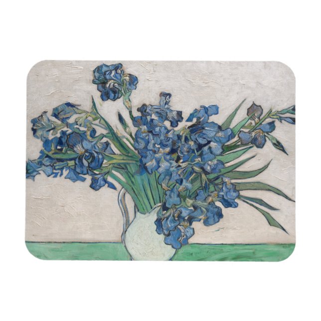 Vincent Van Gogh | Irises, 1890 Magnet (Horizontal)
