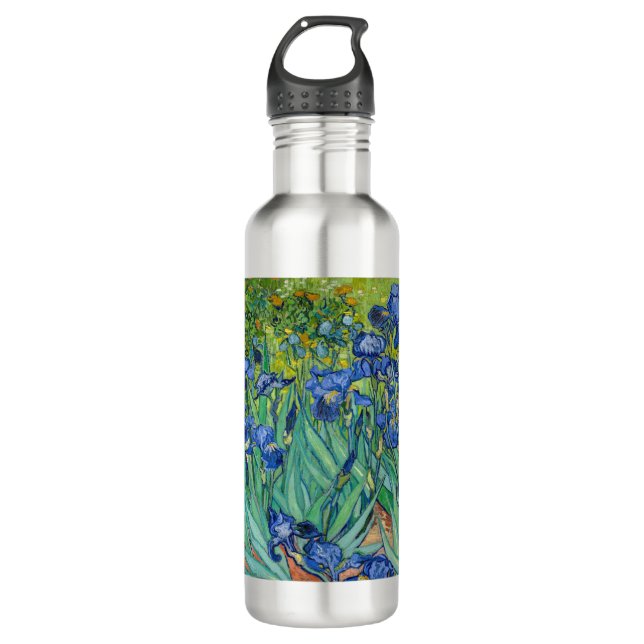 Vincent Van Gogh - Irises 710 Ml Water Bottle (Front)