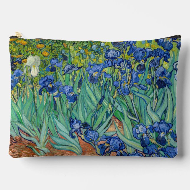 Vincent Van Gogh - Irises Accessory Pouch (Front)