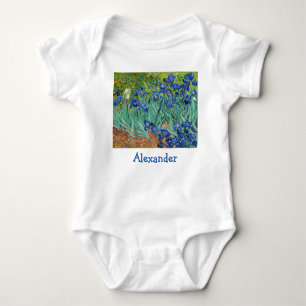 Vincent Van Gogh - Irises Baby Bodysuit
