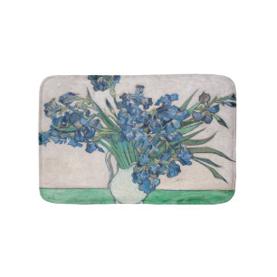 Vincent van Gogh - Irises Bath Mat