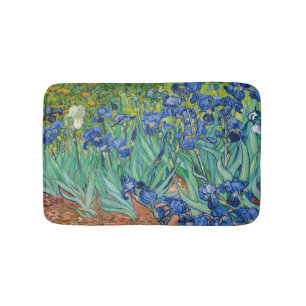Vincent Van Gogh - Irises Bath Mat