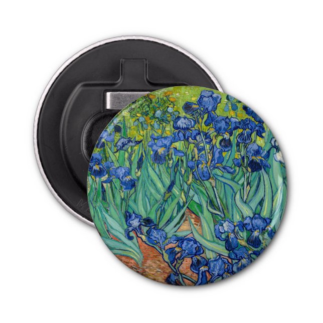 Vincent Van Gogh - Irises Bottle Opener (Front)