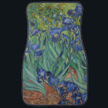 Vincent Van Gogh - Irises Car Mat<br><div class="desc">Vincent Van Gogh - Irises</div>