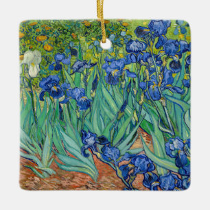 Vincent Van Gogh - Irises Ceramic Ornament