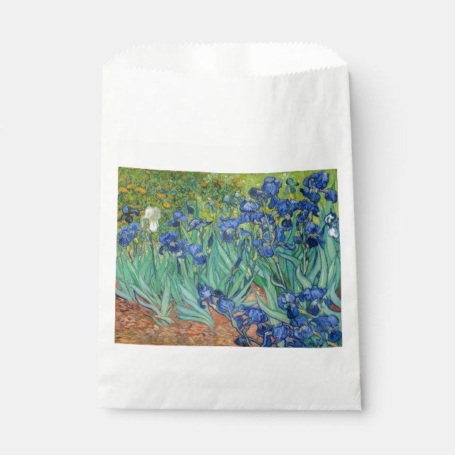 Vincent Van Gogh - Irises Favour Bags (Front)