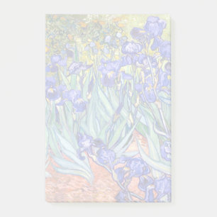Vincent Van Gogh Irises Floral Vintage Fine Art Post-it Notes