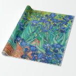Vincent Van Gogh Irises Floral Vintage Fine Art Wrapping Paper<br><div class="desc">Vincent Van Gogh Irises Floral Vintage Fine Art Wrapping Paper</div>