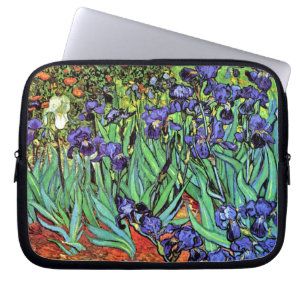 Vincent Van Gogh - Irises - Flower Lover Fine Art Laptop Sleeve