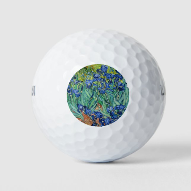 Vincent Van Gogh - Irises Golf Balls (Front)
