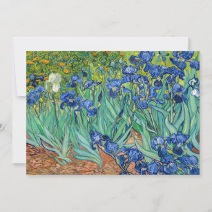 Vincent Van Gogh - Irises Invitation