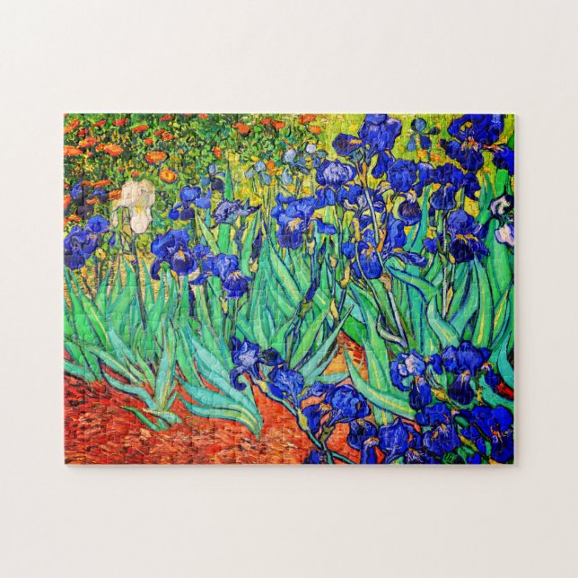 Vincent Van Gogh Irises Jigsaw Puzzle (Horizontal)