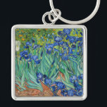 Vincent Van Gogh - Irises Key Ring<br><div class="desc">Irises / Iris - Vincent Van Gogh,  1889</div>
