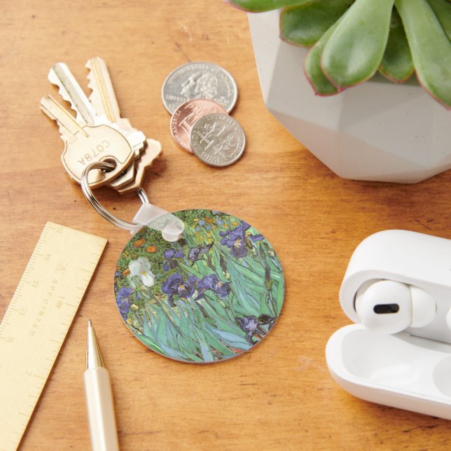 Vincent van Gogh - Irises Key Ring (Desk)
