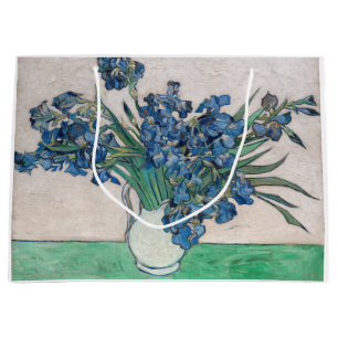 Vincent van Gogh - Irises Large Gift Bag