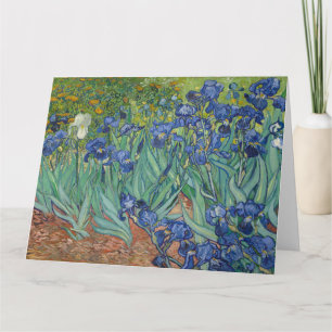 Vincent Van Gogh, Irises, Les Iris Card