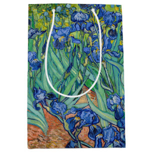 Vincent Van Gogh - Irises Medium Gift Bag