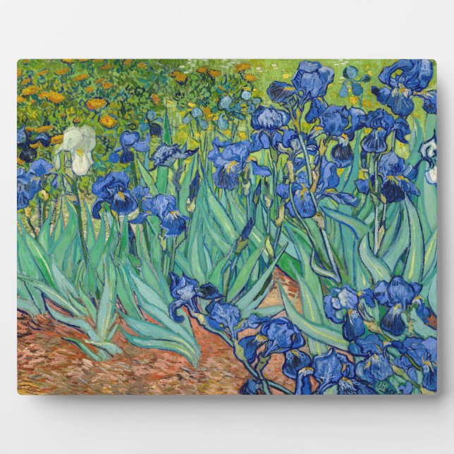 Vincent Van Gogh - Irises Plaque (Front)